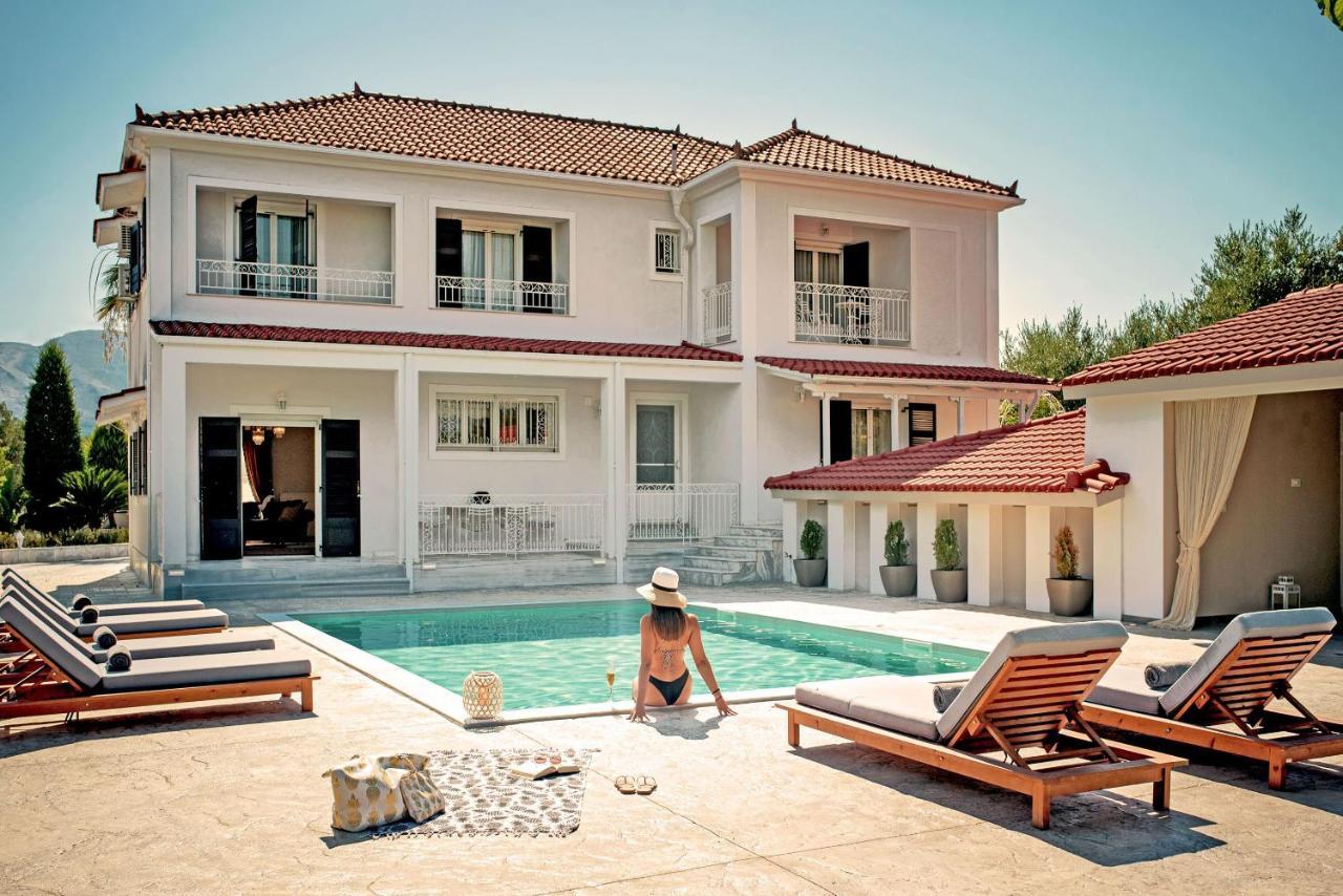 Aigli Villa Áyios Kírikos Exteriör bild