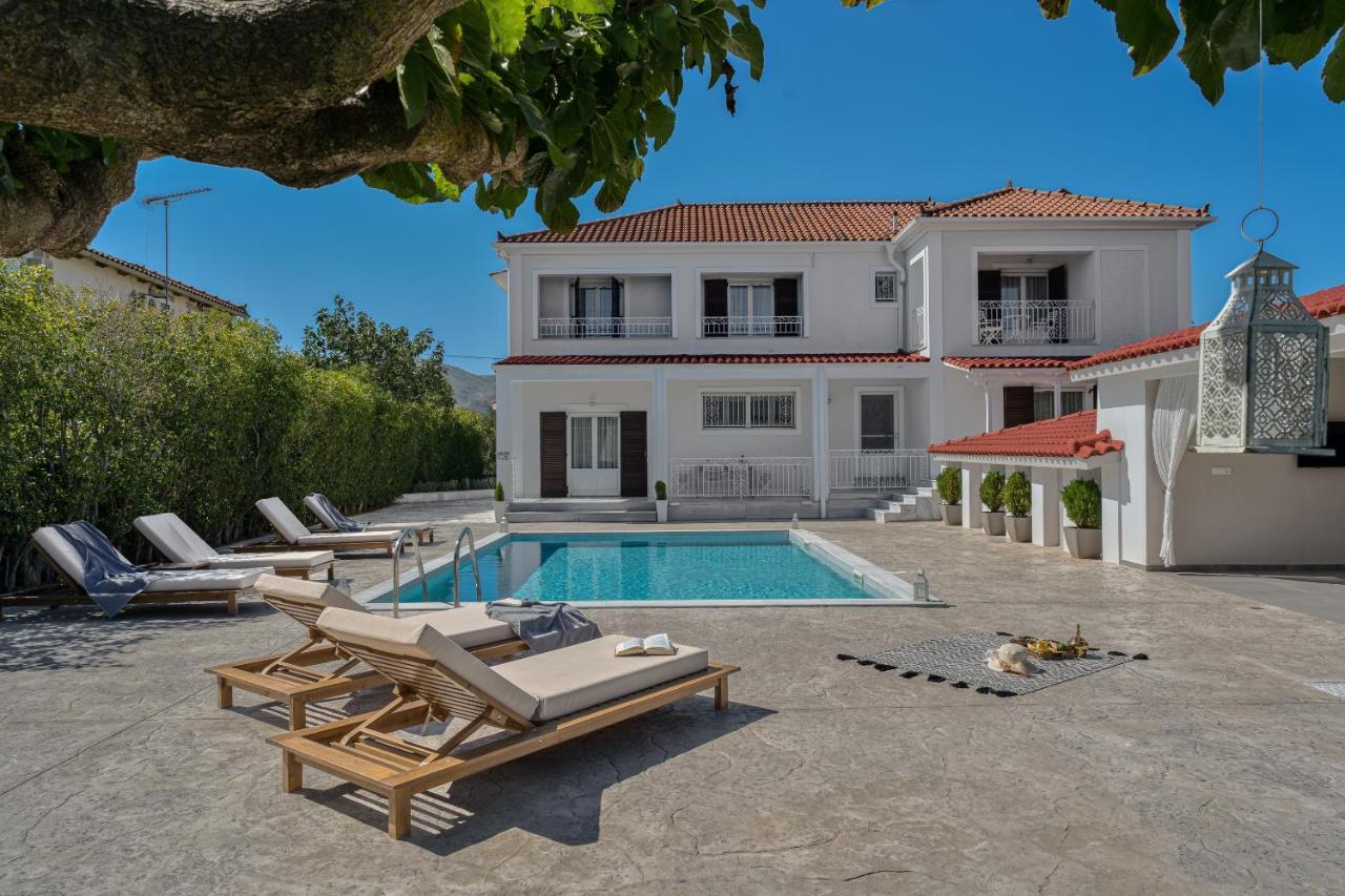 Aigli Villa Áyios Kírikos Exteriör bild