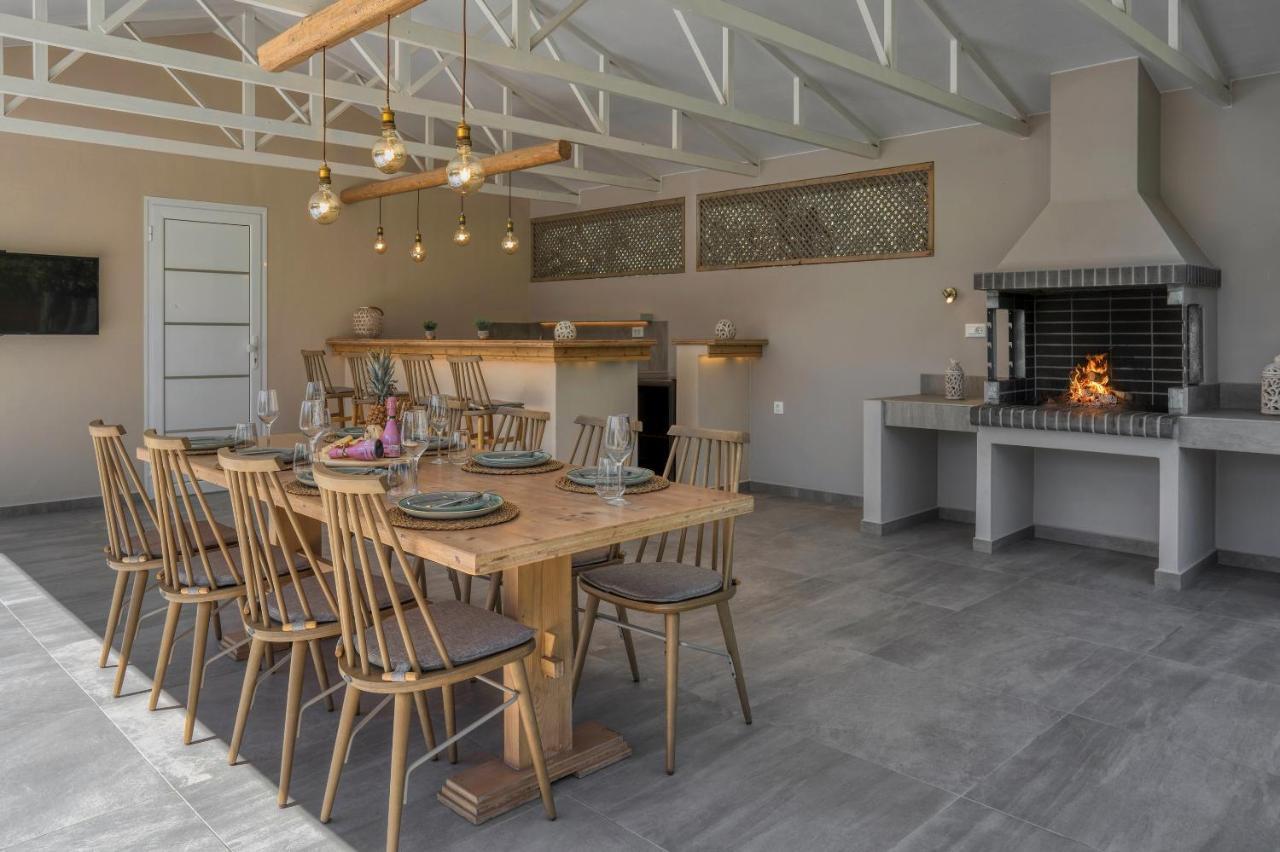Aigli Villa Áyios Kírikos Exteriör bild