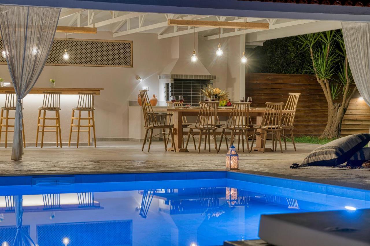 Aigli Villa Áyios Kírikos Exteriör bild